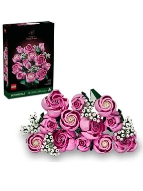 LEGO Botanicals Bouquet of Pink Roses - Pink Floral Set